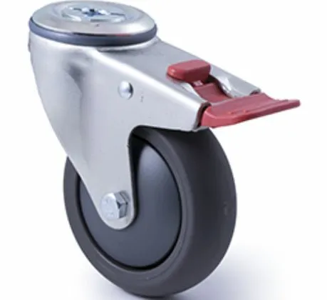 100mm Polyurethane Wheel Castors - 100KG Rated