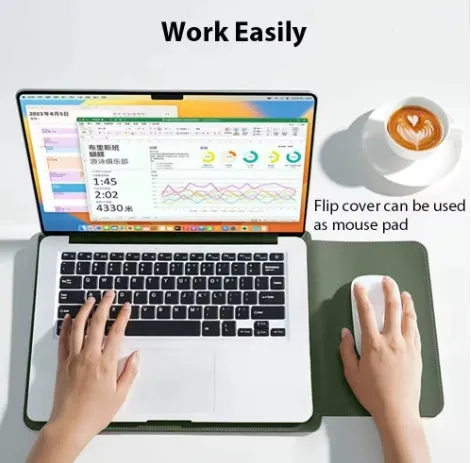12-16 inch Laptop Sleeve Case Can be used as a mouse pad Case Shockproof Portable Tablet Bag Colorful Ultra Thin