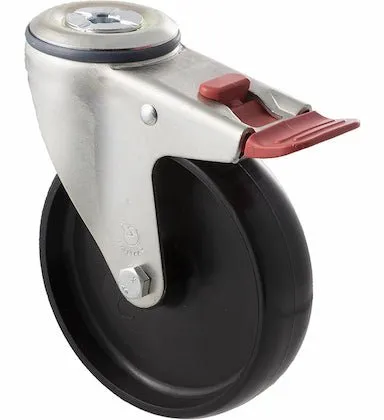 125mm Nylon Wheel Castors - 150KG Rated