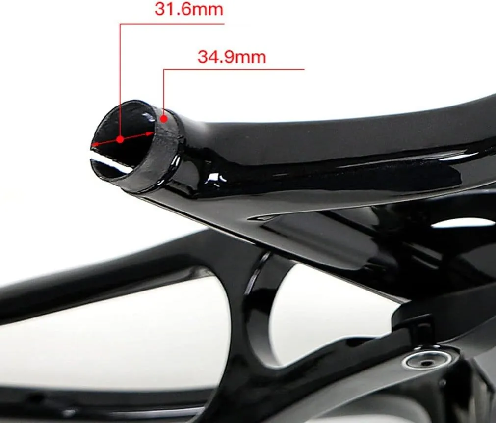 27.5/29er Suspension Bike Frame Carbon Fiber Trail Mountain Bike Frame 15''/17''/19'' Travel 120mm XC/AM/DH Disc Brake Frame Boost Thru Axle 12x148mm(Dark Gray,17'')