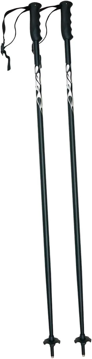 2X Ski Poles for Men Women Sturdy Wear Resistant Trekking Canes Walking Sticks for Trekking Camping Skiing Outdoor Adventures