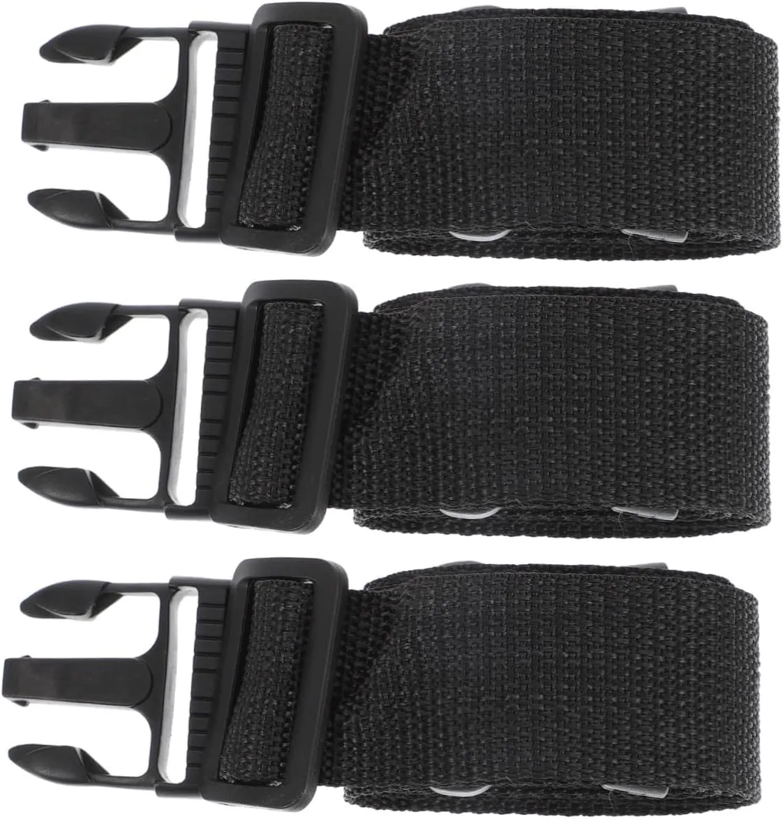 3 Pcs Strap Wheel Straps Black for Elderly Patients Adjustable Shoulder for Comfort Protection