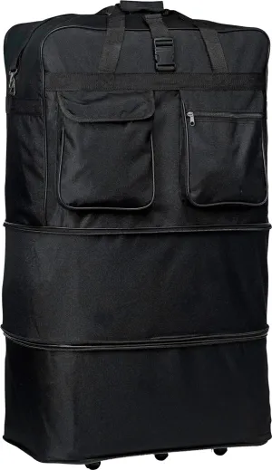 36'' Light-weight Expandable Wheeled Bag for Travel Holds 70 Lbs
