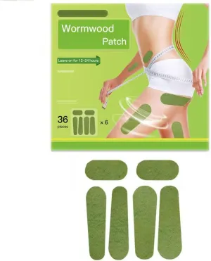 36pcs Wormwood Leg Patch Natural Herbal Thigh Patches Calf Lift Shaping Wormwood Legs Stickers for Women Men