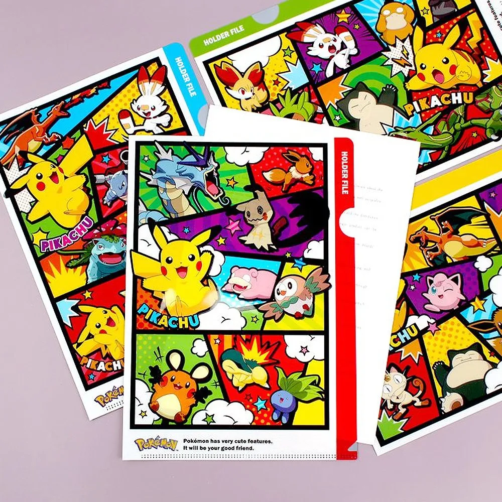 [4-in-1] Pokemon L-Folder Set
