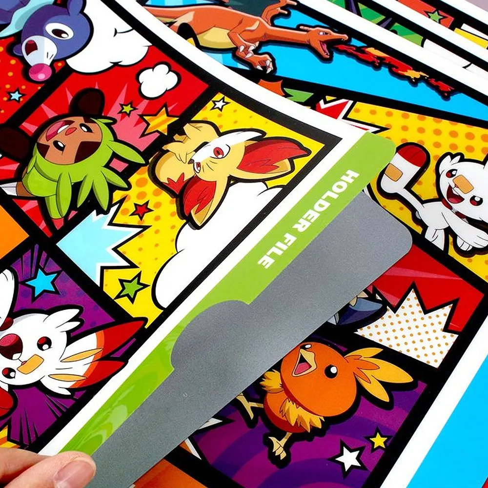 [4-in-1] Pokemon L-Folder Set