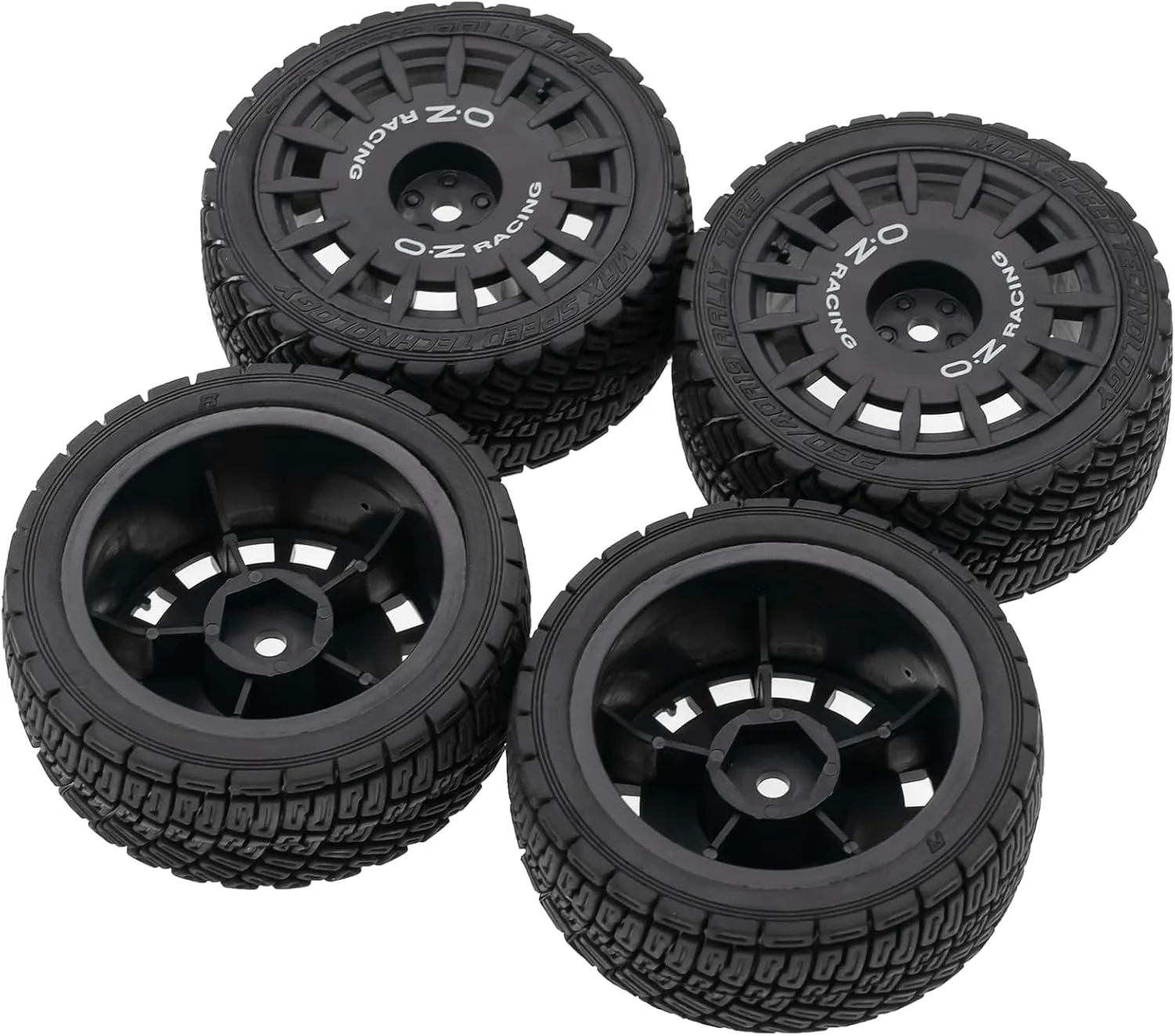 4pcs Remote Control Racing Car 68 * 45 * 27mm Tires On Road Tyre Replacement for Tamiya TT01 TT02 XV01 TA06 PTG-2 HPI HSP Chevrolet C3 1/10 Remote Control Car Wheel Upgrade Parts