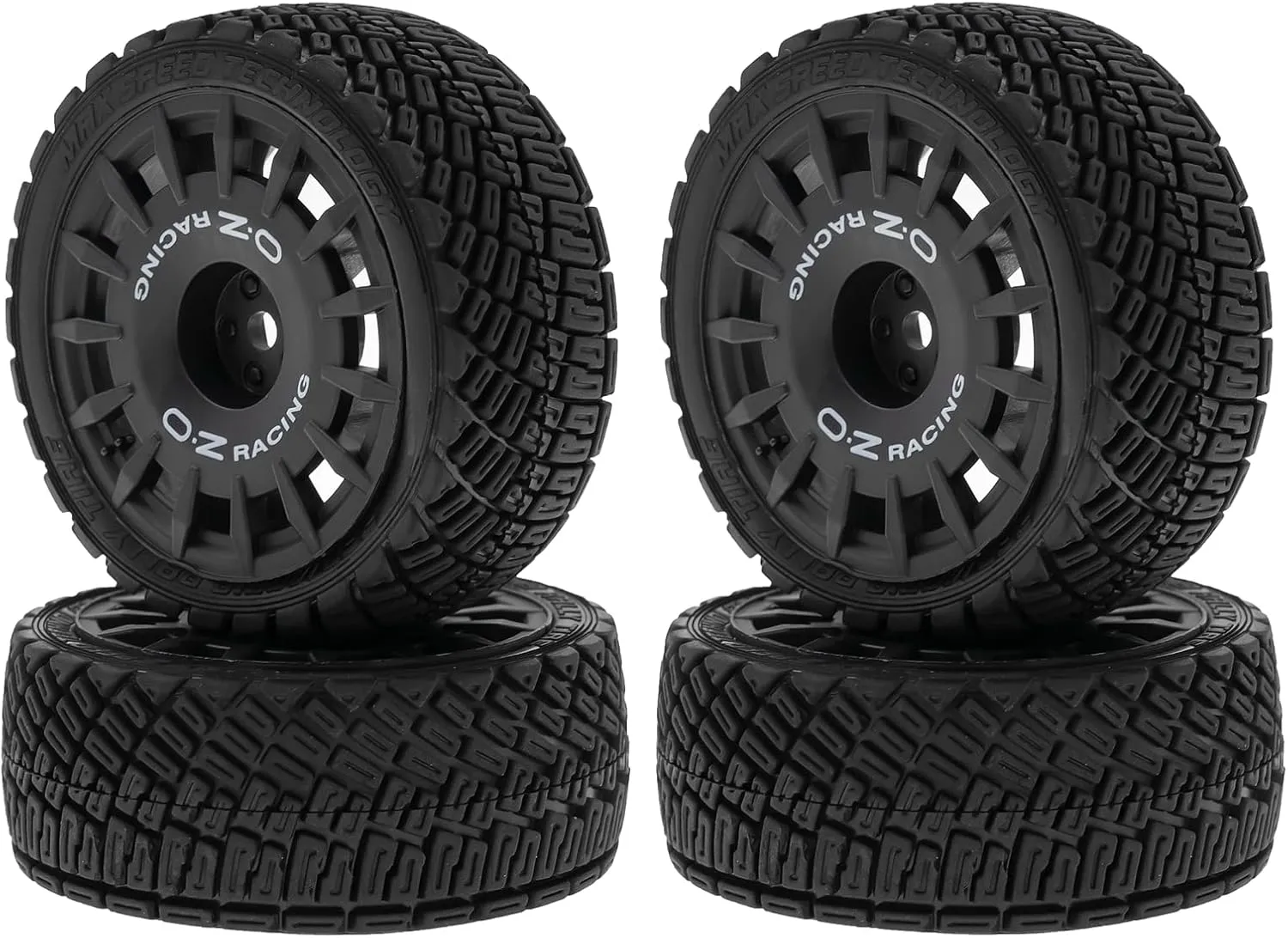 4pcs Remote Control Racing Car 68 * 45 * 27mm Tires On Road Tyre Replacement for Tamiya TT01 TT02 XV01 TA06 PTG-2 HPI HSP Chevrolet C3 1/10 Remote Control Car Wheel Upgrade Parts
