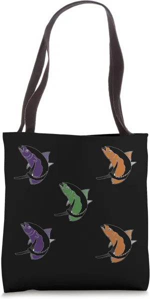 5 Tuna Fish Design Love Bluefin Tuna Fishing Tote Bag