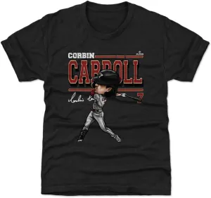 500 LEVEL Corbin Carroll Kids Shirt - Corbin Carroll Arizona Cartoon