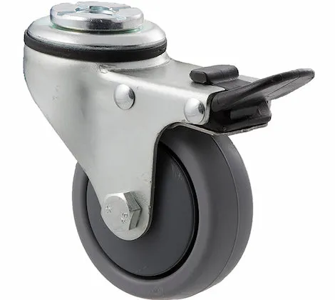 65mm Thermoplastic Light Duty Castor - 50KG Rated