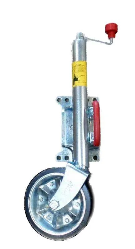 Alko Jockey Wheel with Advanced 3-Bolt Swivel Bracket Genuine Alko Design