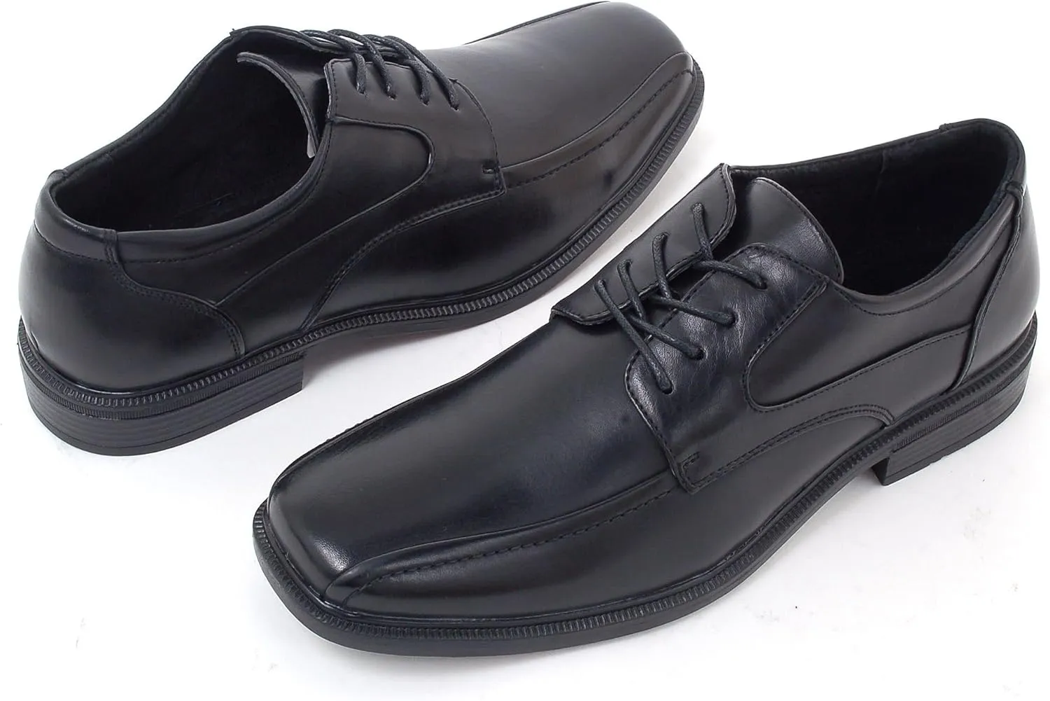 Alpine Swiss Mens Dress Shoes Leather Lined Lace up Oxfords Baseball Stitched