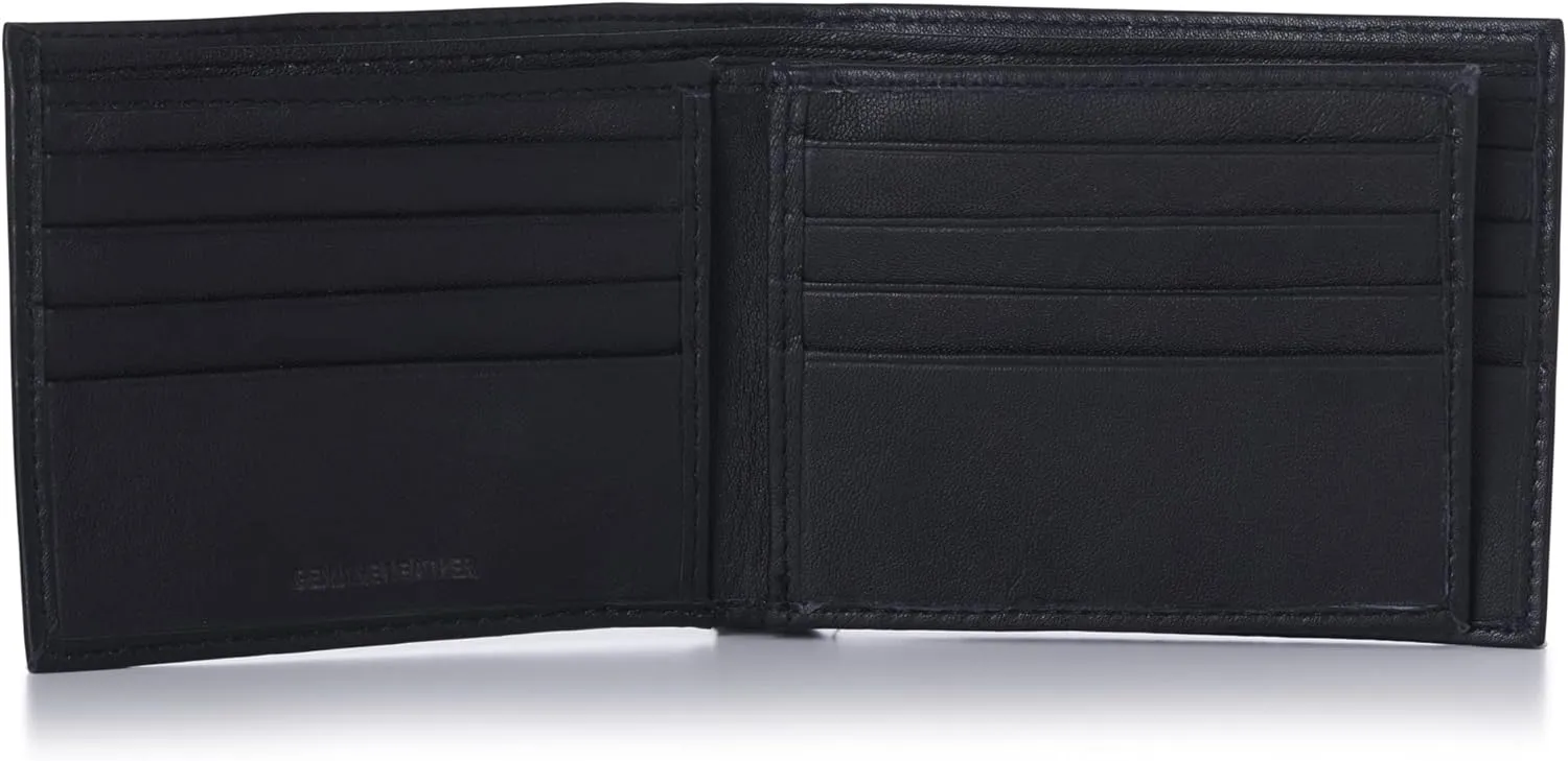 Alpine Swiss Mens Wallet Trifold Bifold Billfolds to choose from Genuine Leather Comes in Gift Bag