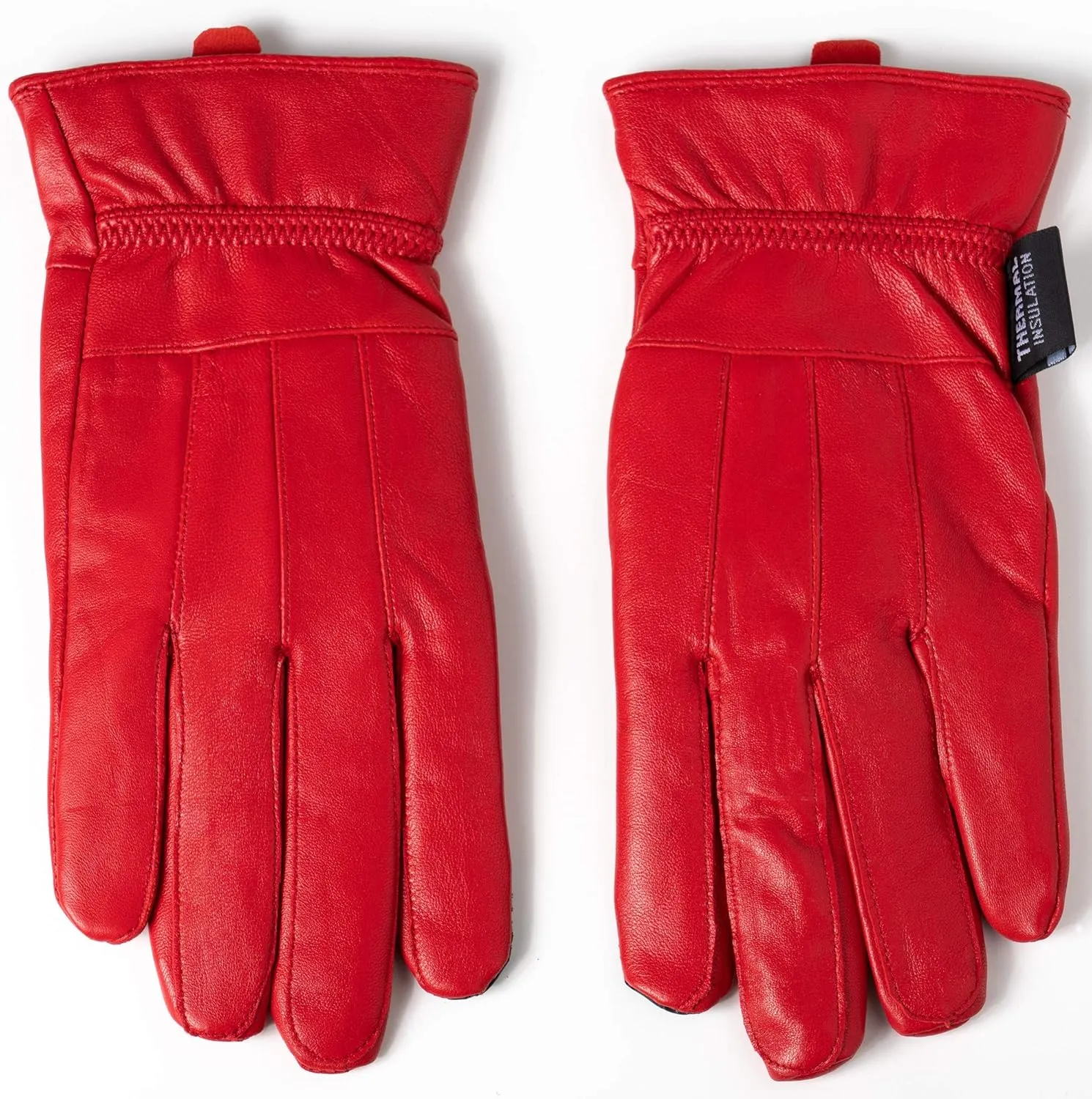 Alpine Swiss Womens Touch Screen Gloves Leather Phone Texting Glove Thermal Warm