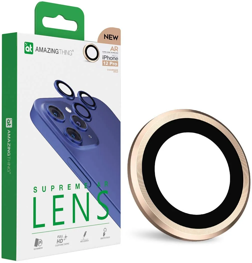 Amazing Thing iPhone 12 PRO Camera Lens Protector SUPREME AR