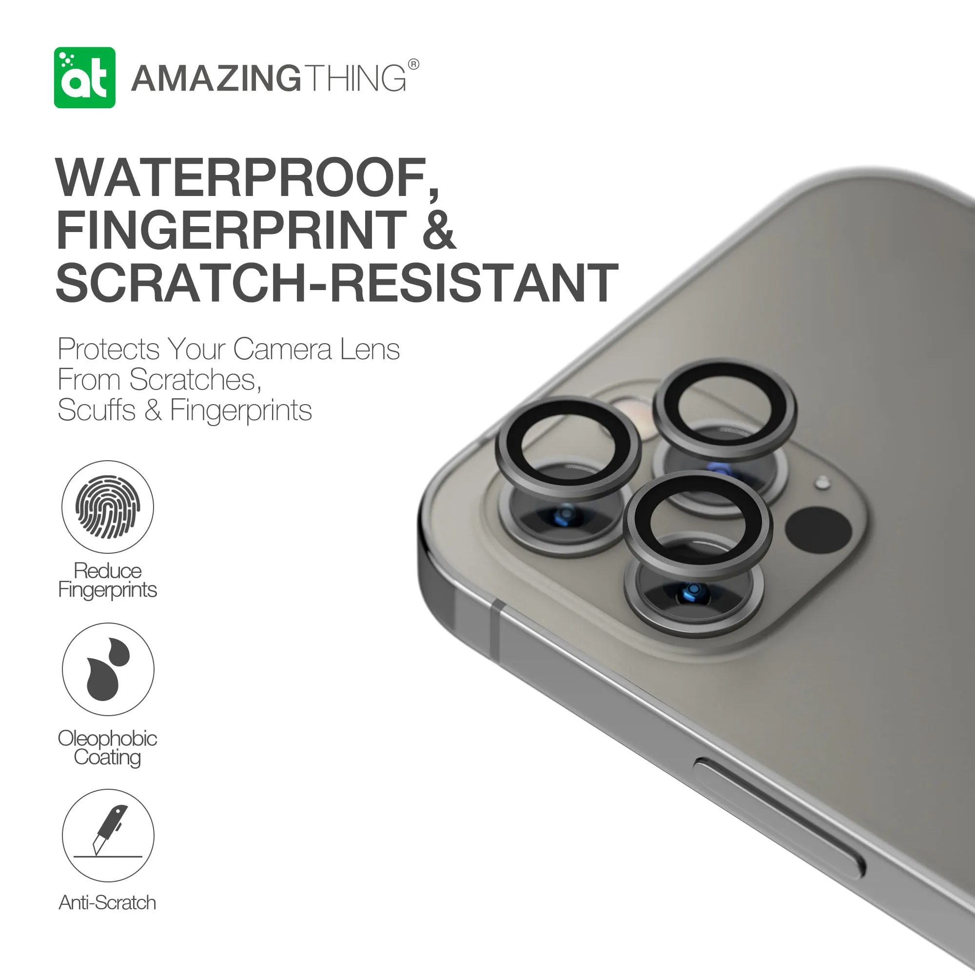 Amazing Thing iPhone 12 PRO Camera Lens Protector SUPREME AR