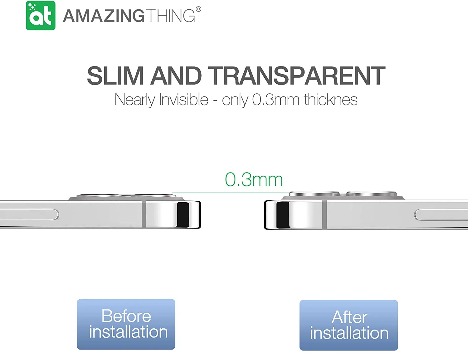Amazing Thing iPhone 12 PRO Camera Lens Protector SUPREME AR