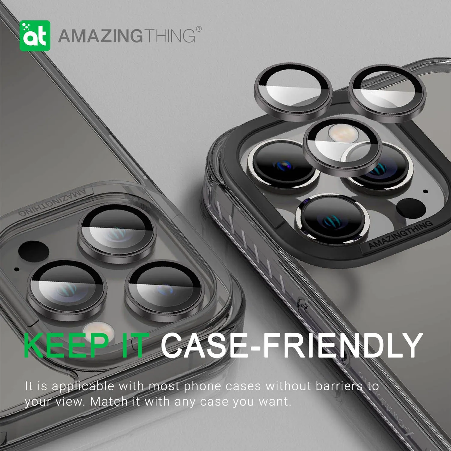 Amazing Thing iPhone 14 Pro / iPhone 14 Pro MAX Camera Lens Protector SUPREME AR Lens
