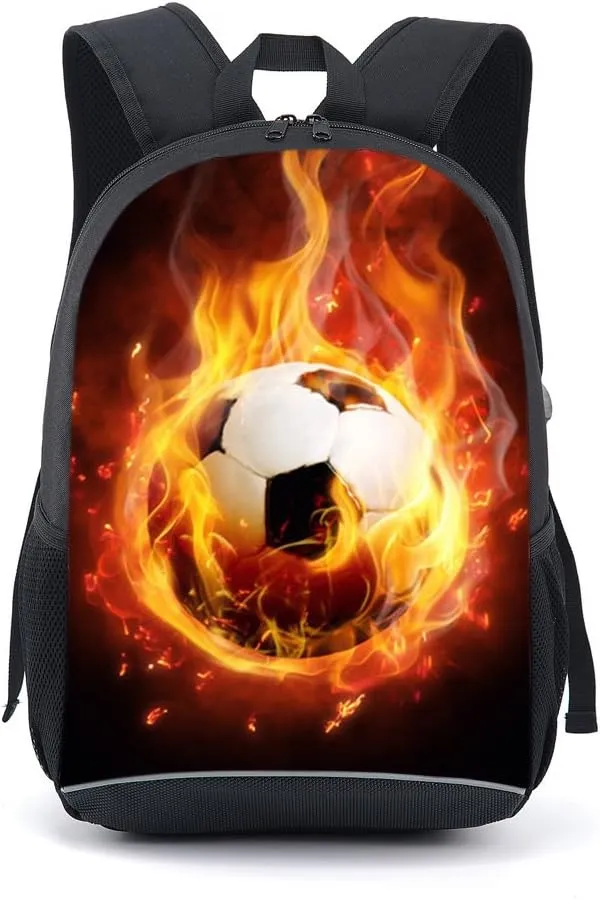 American Football Backpack School Bag