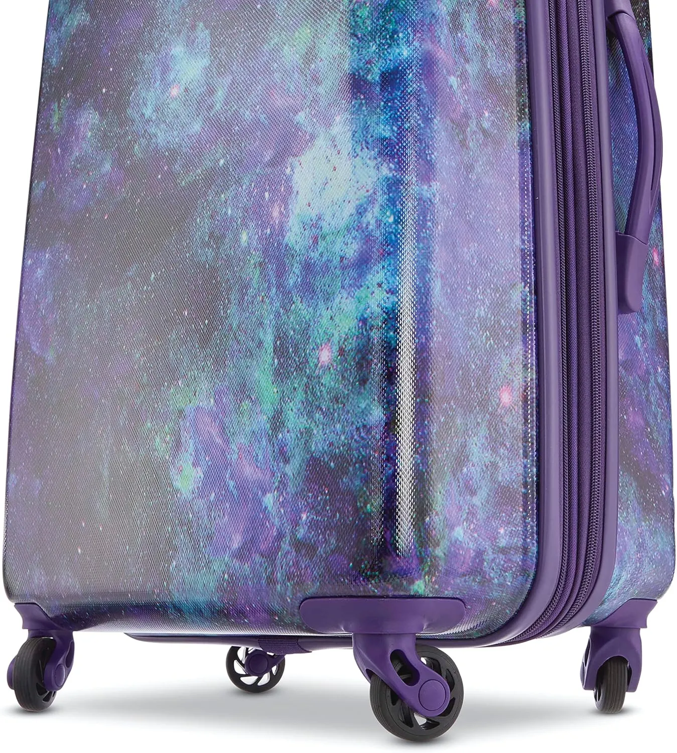 American Tourister Moonlight Hardside Expandable Luggage with Spinner Wheels, Cosmos, Carry-On 21-Inch