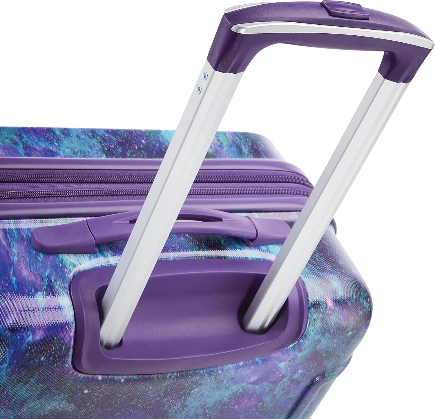 American Tourister Moonlight Hardside Expandable Luggage with Spinner Wheels, Cosmos, Carry-On 21-Inch