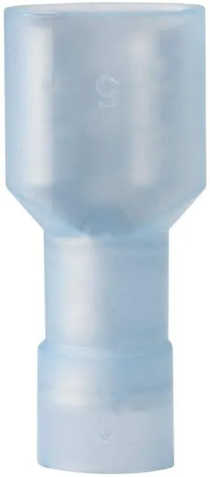 Ancor 211418 Marine Grade Electrical Nylon Insulated Double Crimp Funnel Entry Fully Insulated Disconnects with Insulation Grip (Female, 16 to 14-Gauge, 25-Pack)