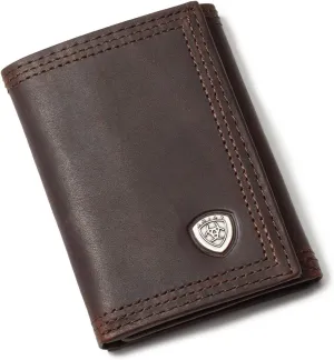 ARIAT Men's Rowdy Tri-Fold Dark Copper, One Size