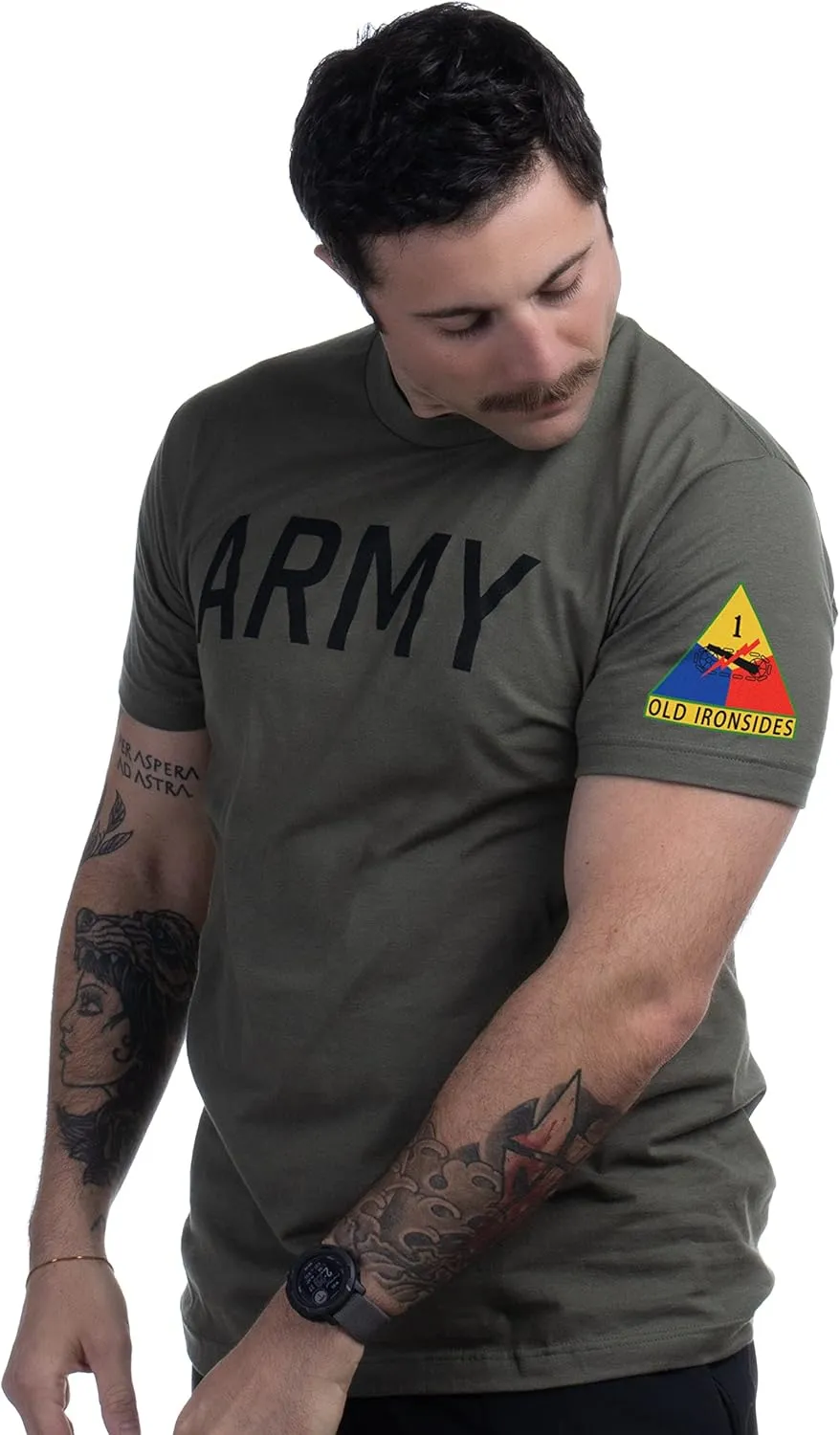 Army PT Style Shirt | U.S. Military Physical Training Infantry Workout T-Shirt