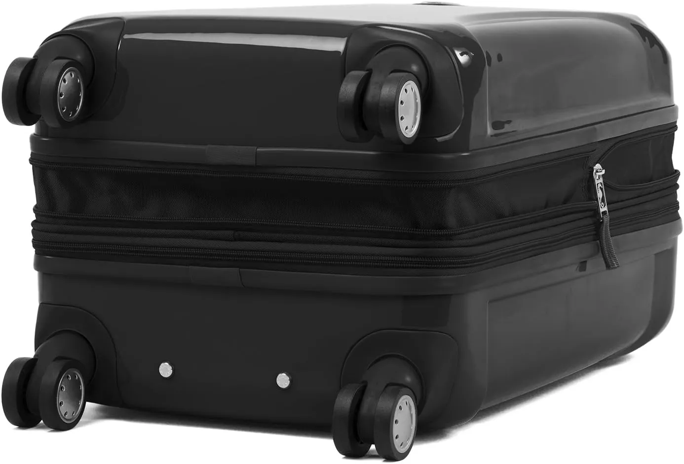 Atlantic Ultra Lite Hardside Expandable Spinner, Jade Black, Carry-on
