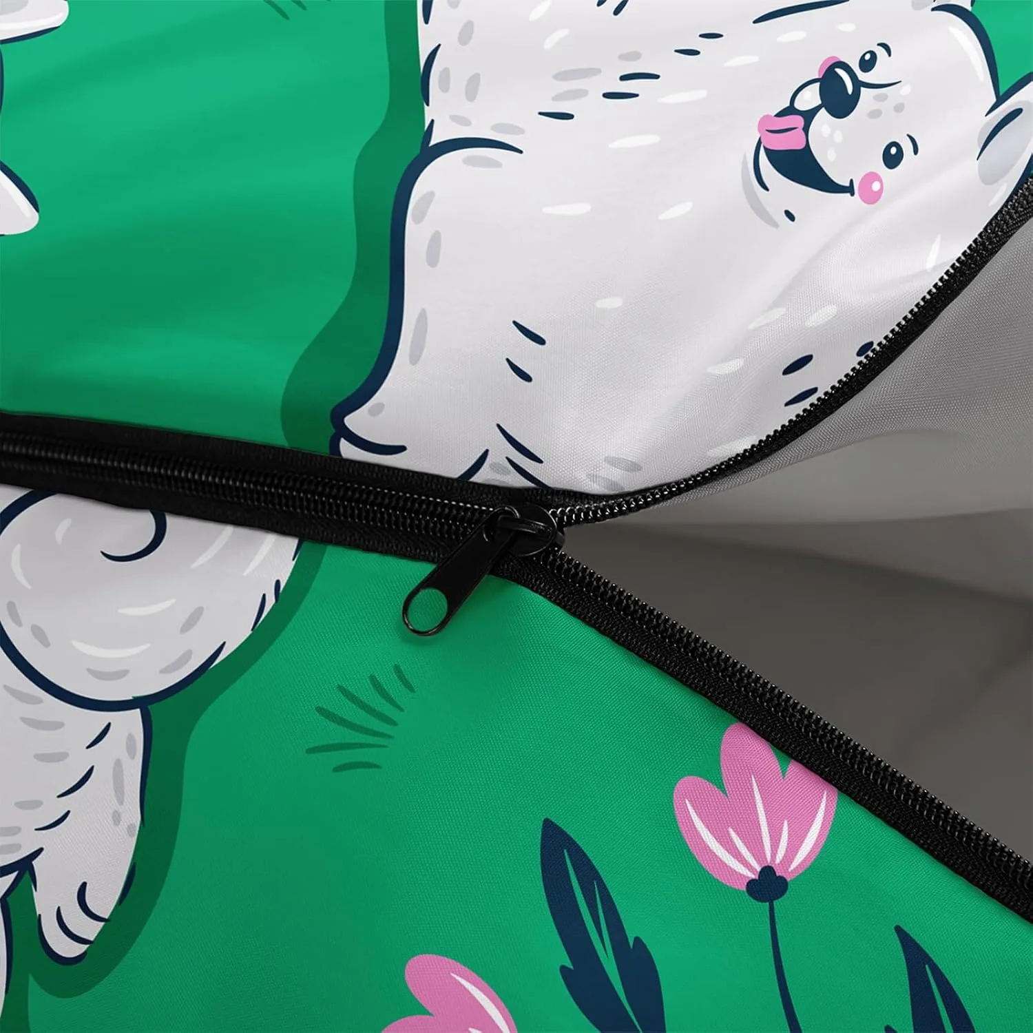 Axolotl Kawaii Dog Sleeping Bag,3 Season Warm And Cool Weather Cartoon Puupy Dog Sleeping Bags For Kids Girls Teens,Animal Waterproof Lightweight Sleeping Bags For Traveling,Outdoors Camping Equipment