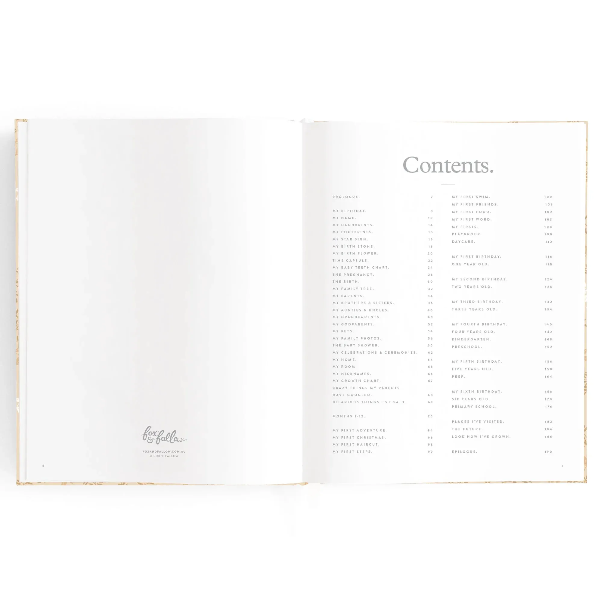 Baby Book Cedarwood