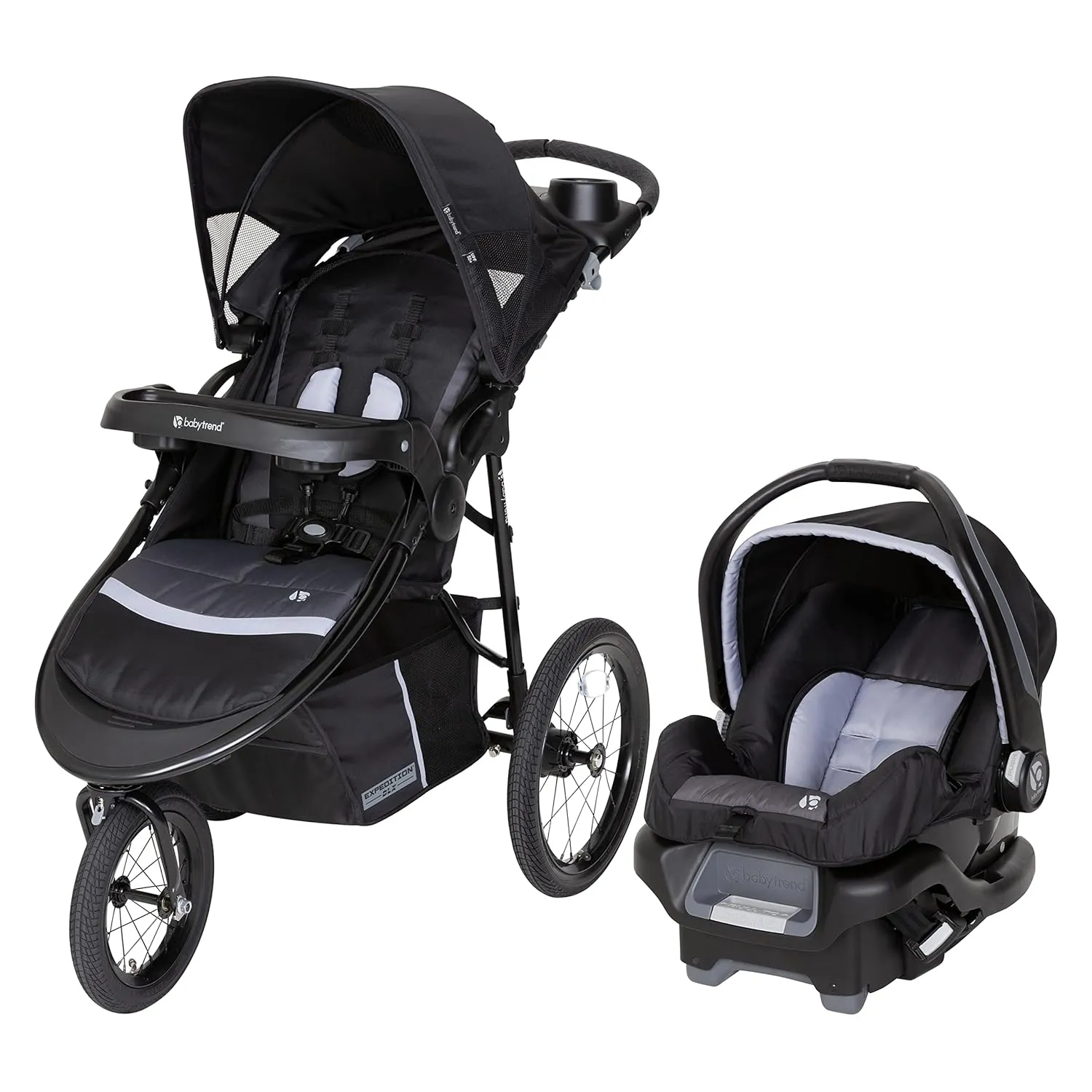 Baby Trend Expedition® DLX Jogger Travel System, Sports Grey