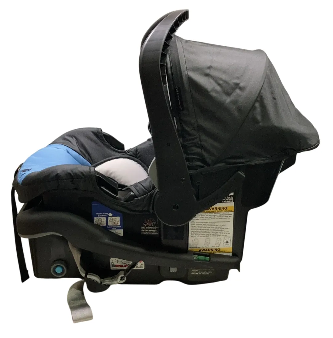 Baby Trend Expedition Zero Flat Jogger Travel System with LED Lights, 2024, Dash Blue