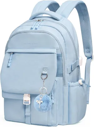 Backpack Travel Casual Daypack Bookbag for School, Multiple Pockets Schoolbag for Teen Girls