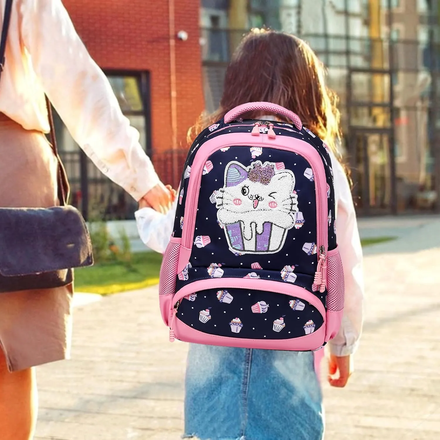 Backpack Unicorn for Girls School Preschool Backpack for Girls 3 IN 1 School Bookpack Set with Lunch Bag Pencil Bag