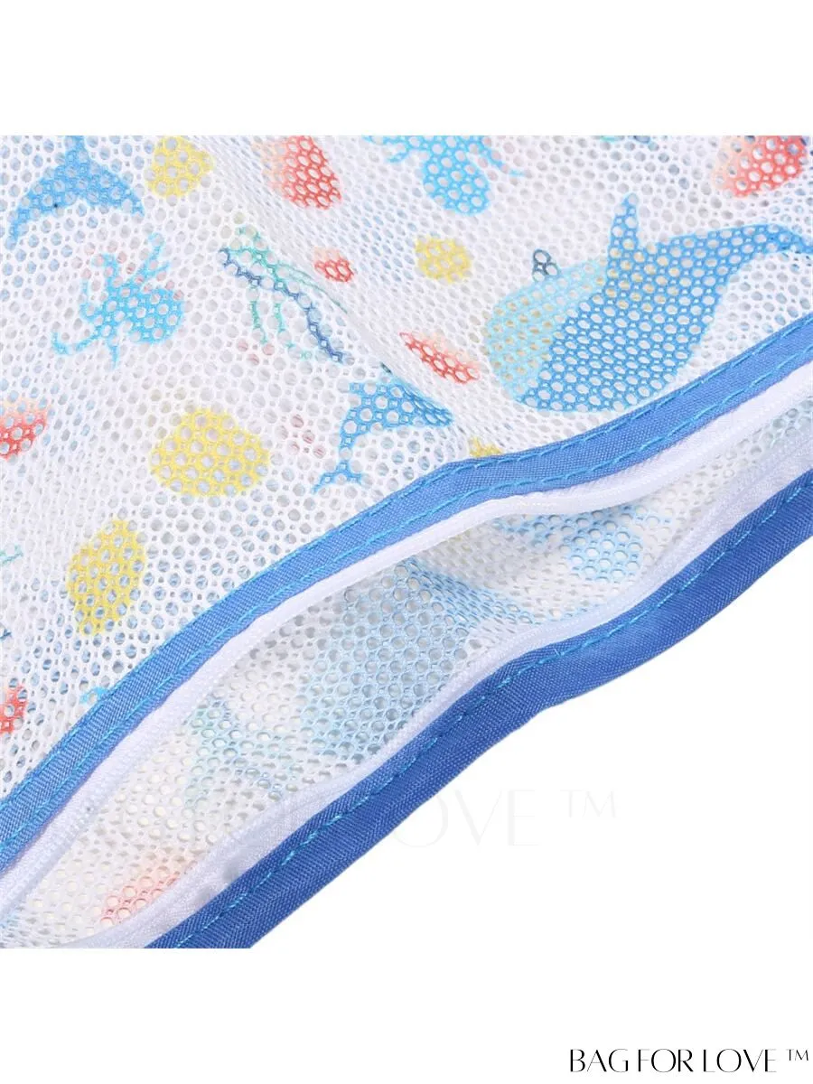 BagForLove - Mesh Beach Toy Storage Bag: Organize and Carry your Beach Essentials Effortlessly!