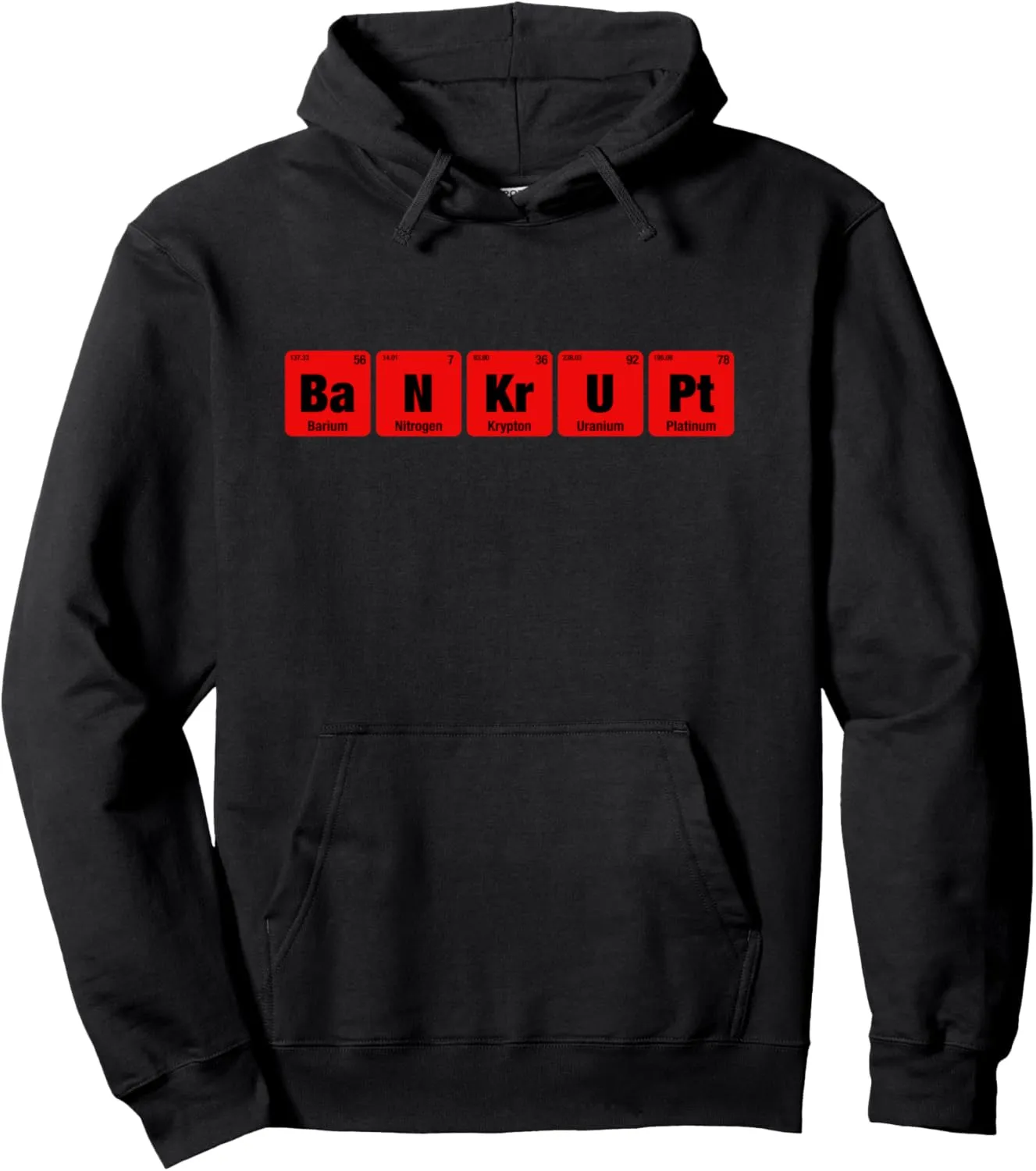 Bankrott Financial Crisis Market Trash Investor Purse Gift Pullover Hoodie