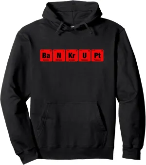 Bankrott Financial Crisis Market Trash Investor Purse Gift Pullover Hoodie