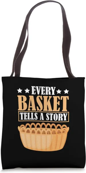 Basket Weaving Basketmaker Tote Bag