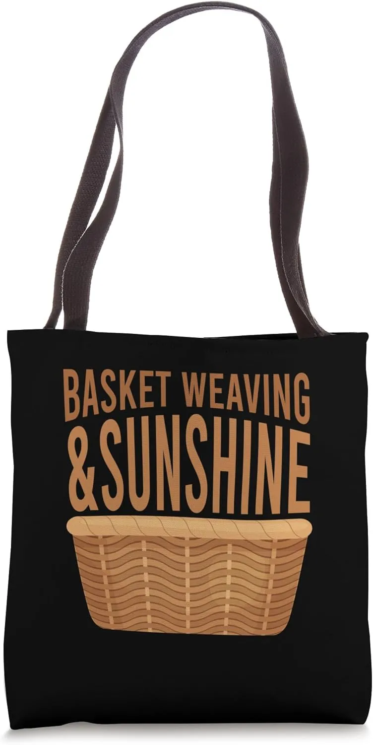 Basketweaver Basketry Basket Weaving & Sunshine Tote Bag