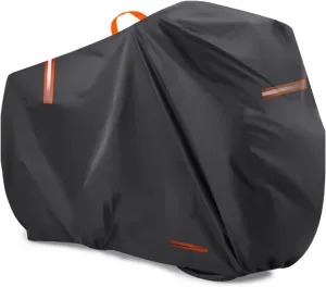 Bike Cover for Merida Scultura 5000 (CF2 Frame), 420D Bike Outdoor Storage Cover Windproof Bicycle Covers with Lock Holes Bikes Tarp All Weather Durable Bicycle Cover