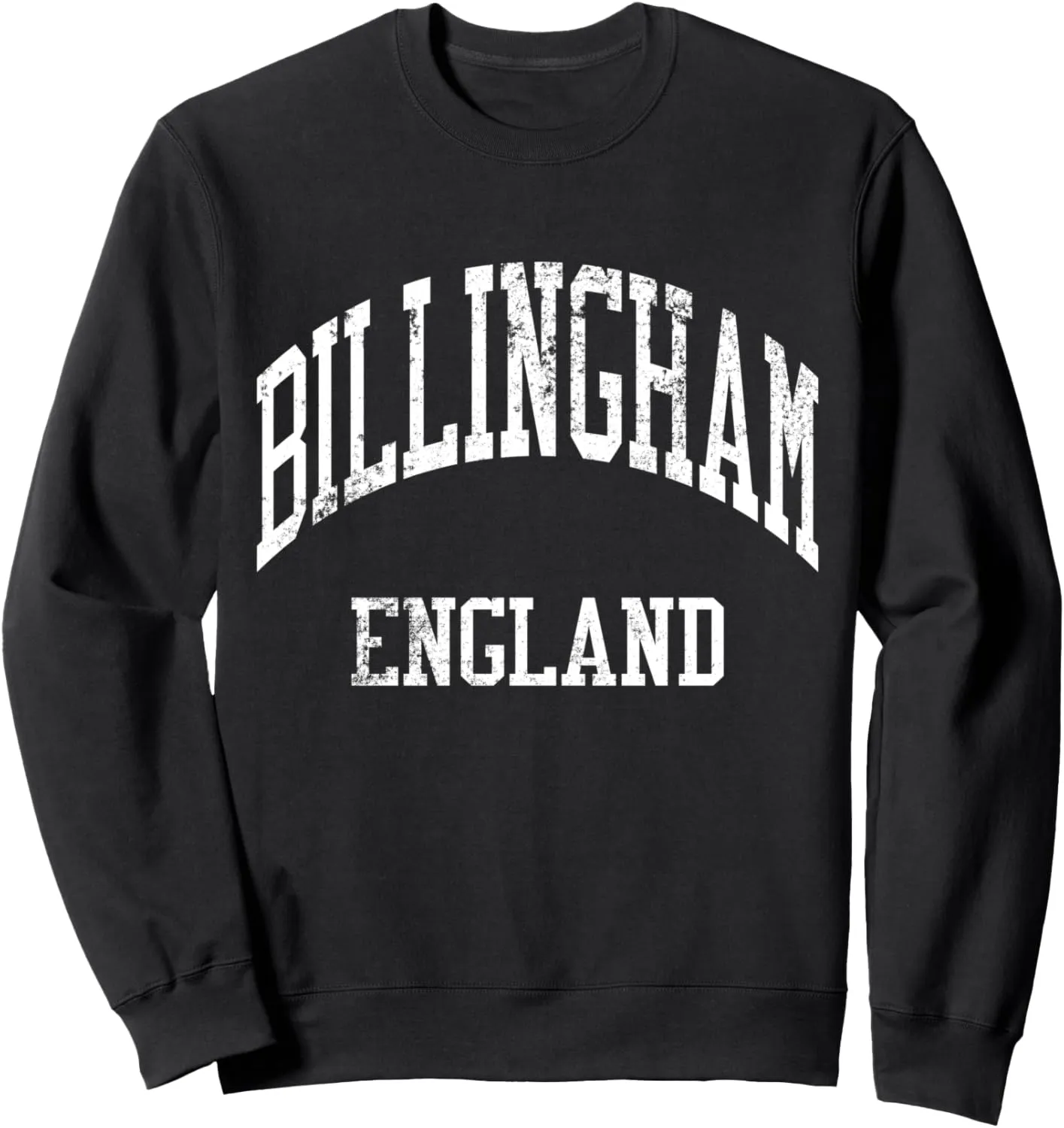 Billingham England Retro 70s College Sports Style Sweatshirt