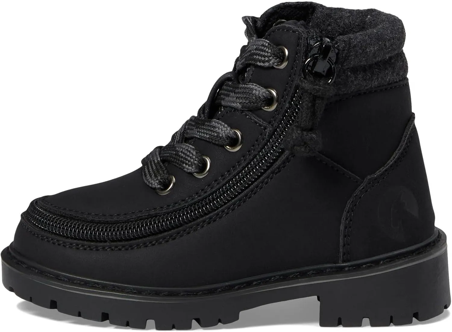 BILLY Footwear Kids Lugs Ii Boots for Toddler and Little Kids -Leather Upper, Woven Textile Insole, and Rubber Outsole for Traction