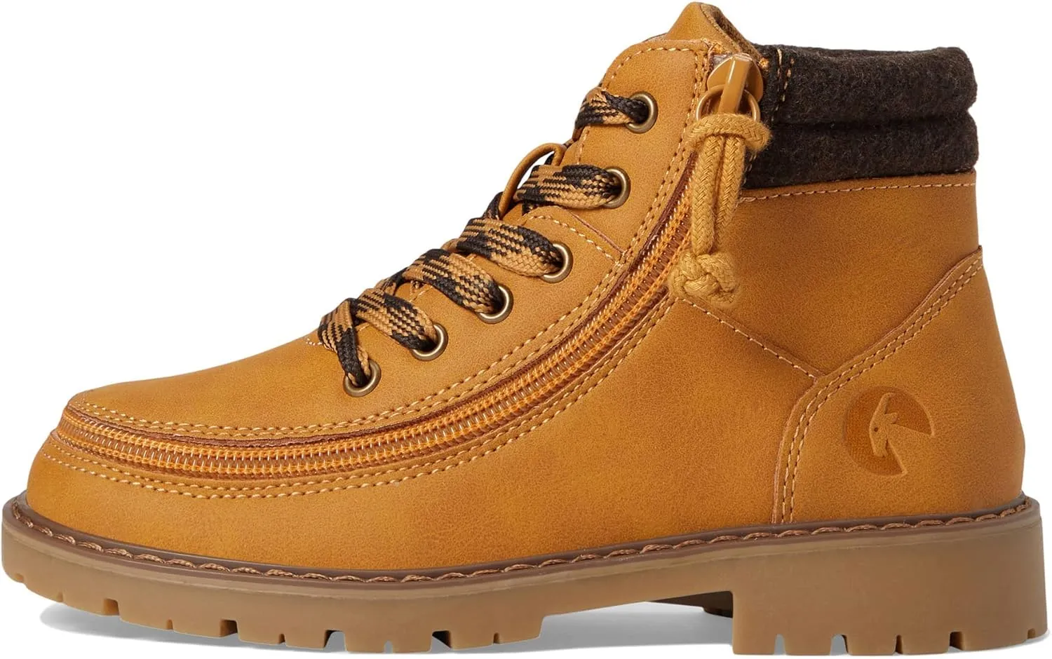 BILLY Footwear Kids Lugs Ii Boots for Toddler and Little Kids -Leather Upper, Woven Textile Insole, and Rubber Outsole for Traction