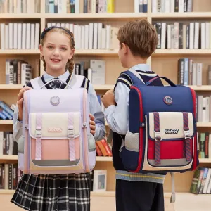 binbes® by Sun Eight Tomz Ergonomic Spine Protection Primary School Bag with 26° Back Fit