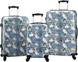 Bioworld Harry Potter 3-Piece 4-Wheel Luggage Set