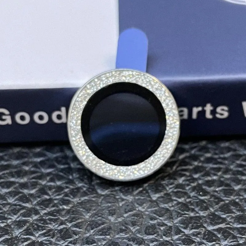 Bling Diamond Camera Lens Protector For iPhone 14 13 12 11 Pro Max Metal Ring Lens Glass Glitter Protective Cap iPhone 13 mini Camera Lens Protector Sparkle Diamond Ring Metal Alloy HD Glass for iPhone