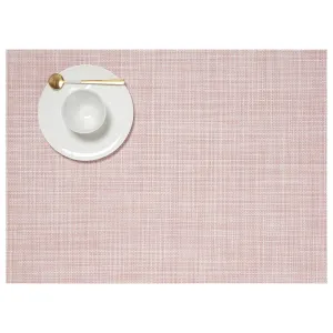 Blush Mini Basketweave Placemats & Runner by Chilewich
