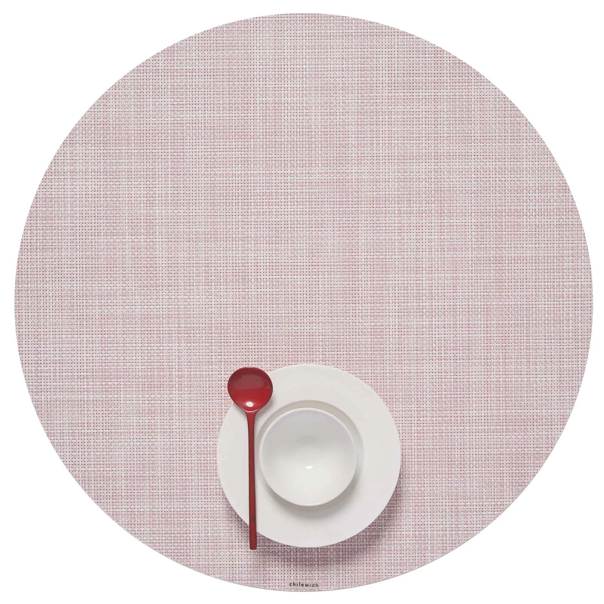 Blush Mini Basketweave Placemats & Runner by Chilewich